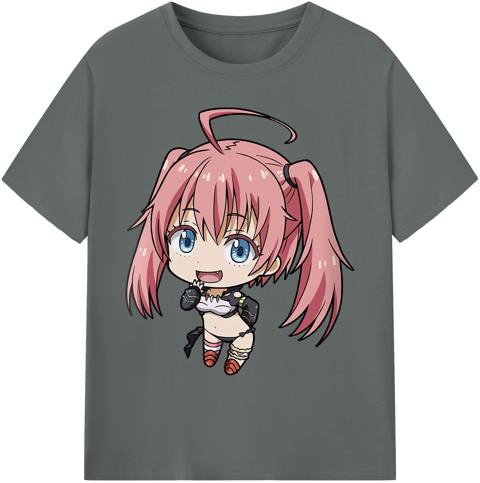 （画像用） 転スラ Regarding Reincarnated to Slime 綿100％ メンズ半袖Tシャツ｜肌触りやわらか＆通気性